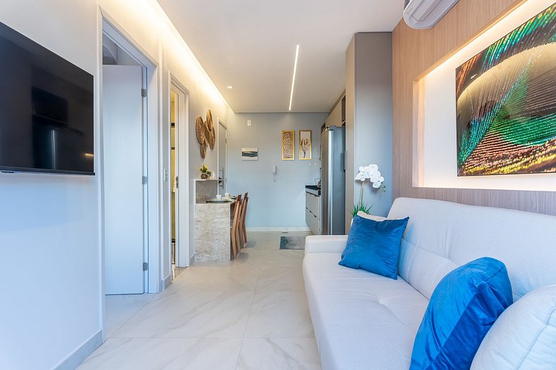 Apartamento 1 Quarto 200m da praia Centro de Porto