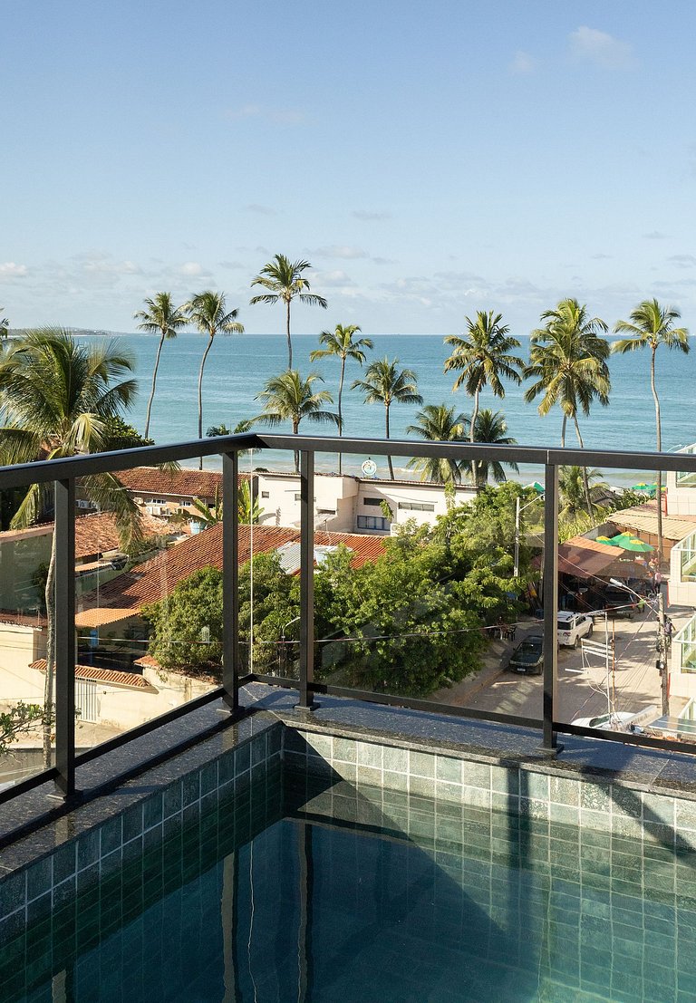 Meu Flat na Praia Centro de Porto de Galinhas Conforto e loc