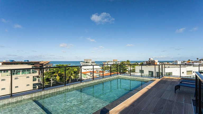 Meu Flat na Praia Centro de Porto de Galinhas Conforto e loc