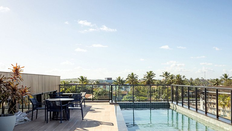 Meu Flat na Praia Centro de Porto de Galinhas Conforto e loc