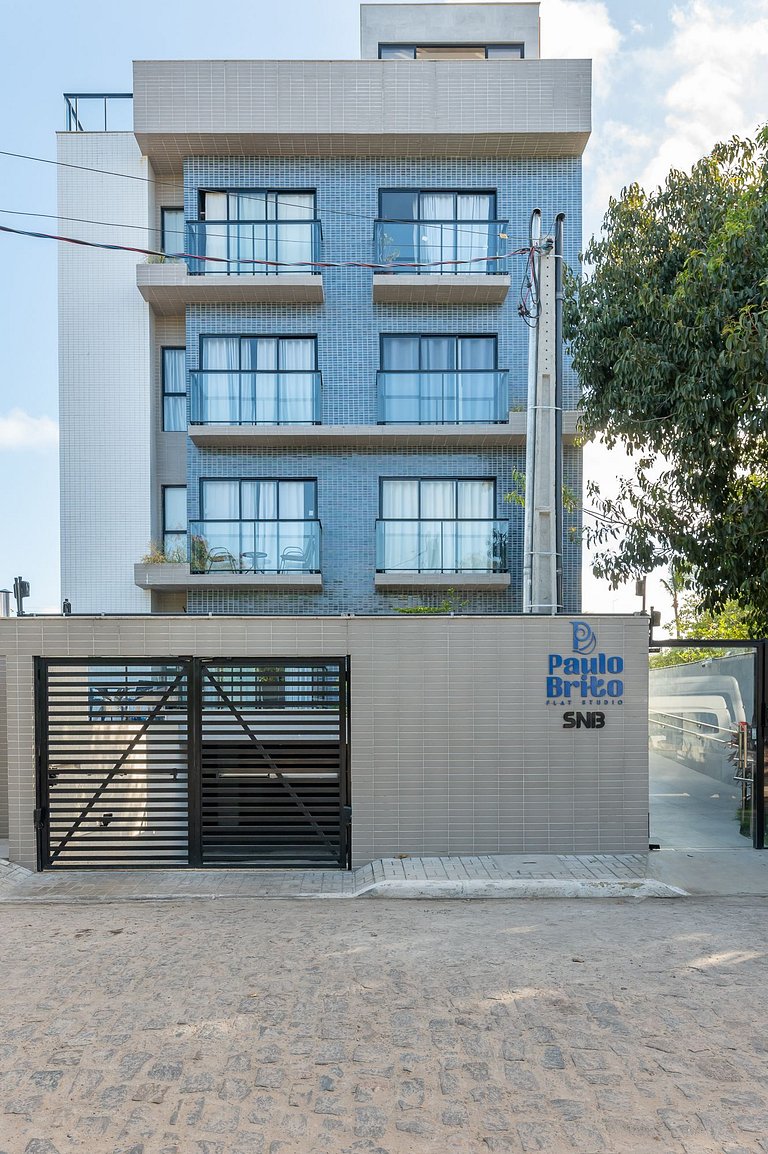 Meu Flat na Praia com Piscina Privativa no Centro